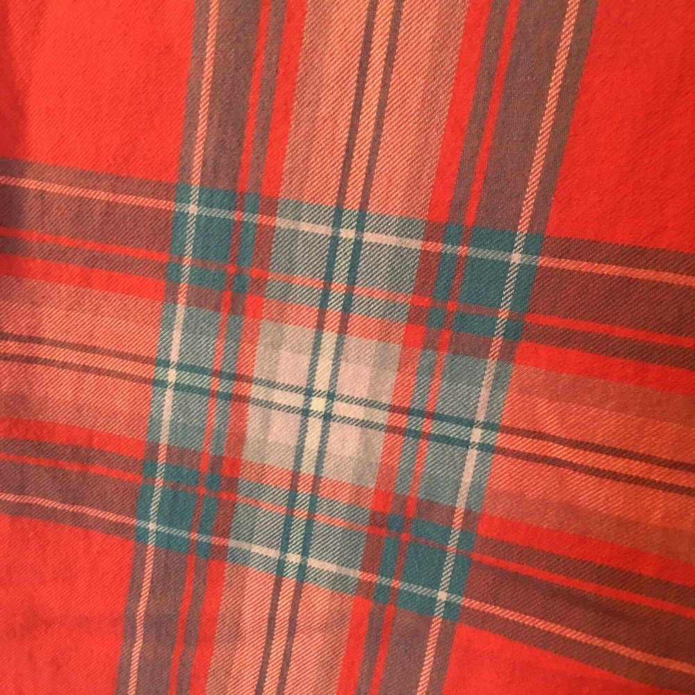 Lucky Brand Mens‎ XXL Short Sleeve Plaid Shirt Blue Flannel Feel EXCELLENT NEW - Picture 5 of 6